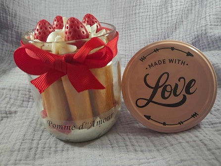 Grande bougie gourmande