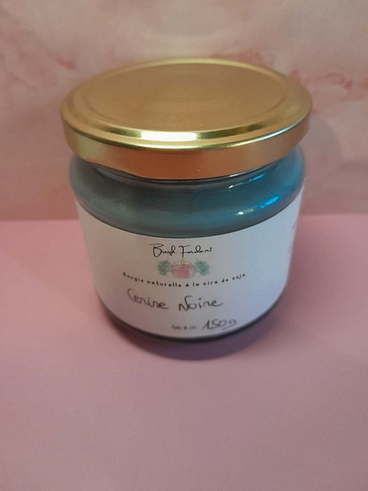 Bougie parfumée cerise noire